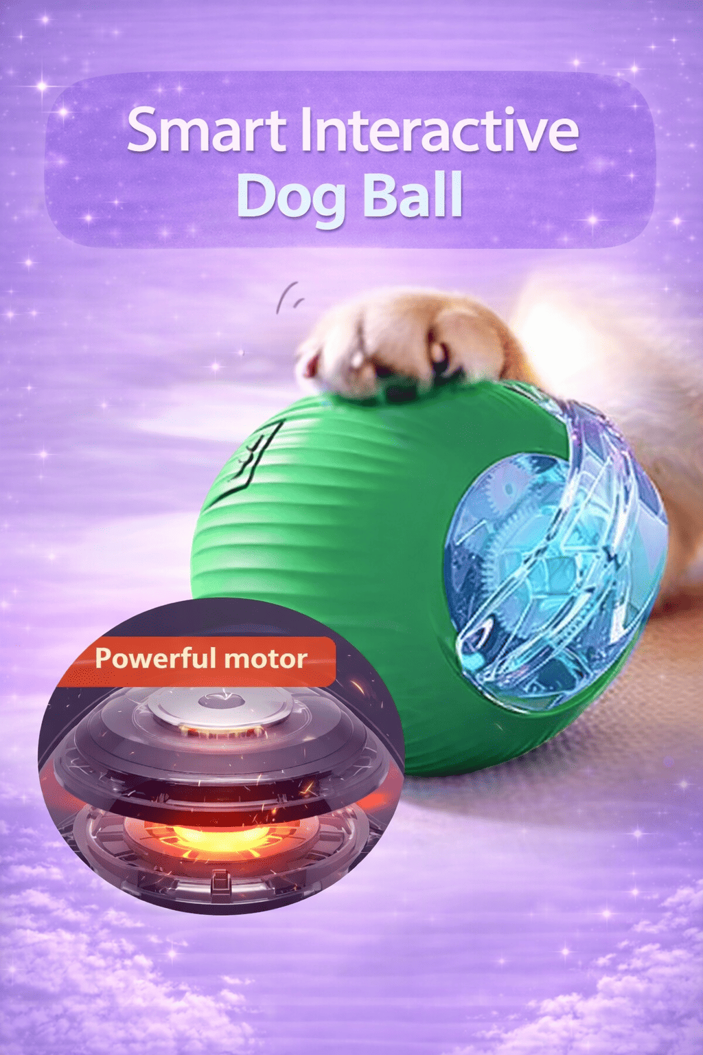 Smart moving ball
