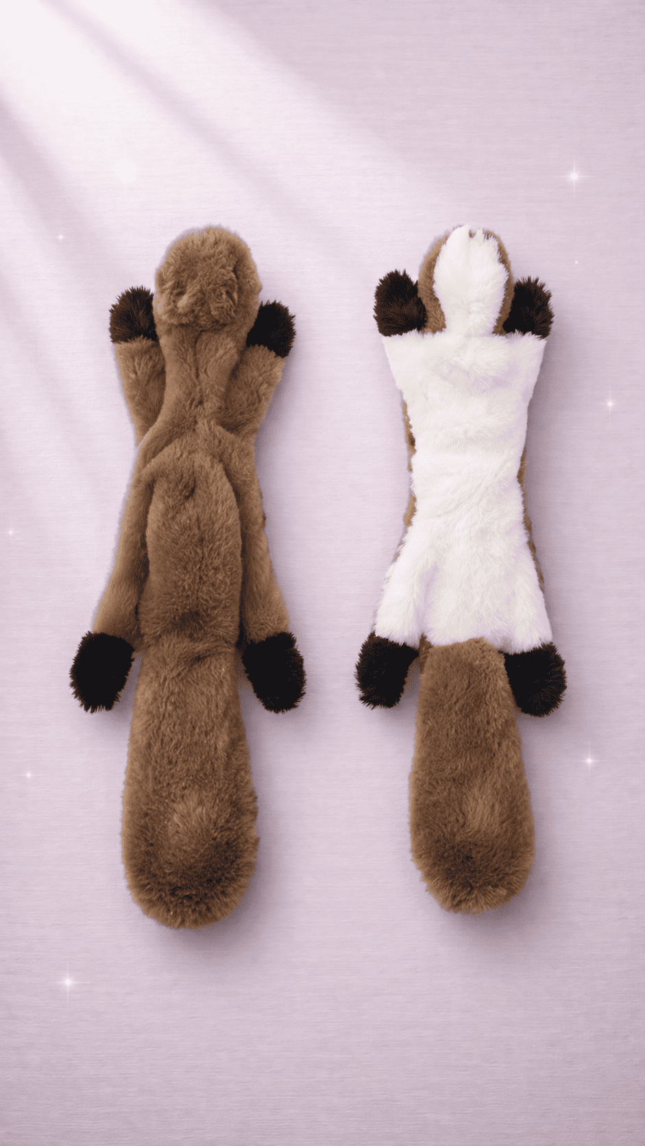 Dog plush squeaky toy (48cm)